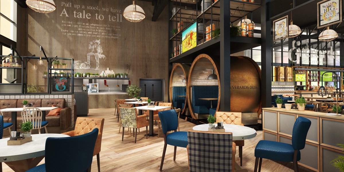 Book a table in The Beer Hall Everards Meadows